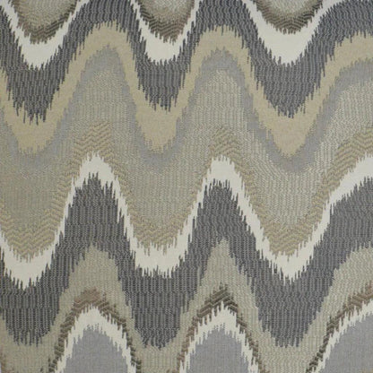 D.V. Kap Rave Wave Grey Throw Pillow With Insert