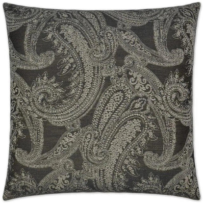 Ravel Grey Throw Pillow With Insert - LOOMLAN - D.V. Kap - Throw Pillows