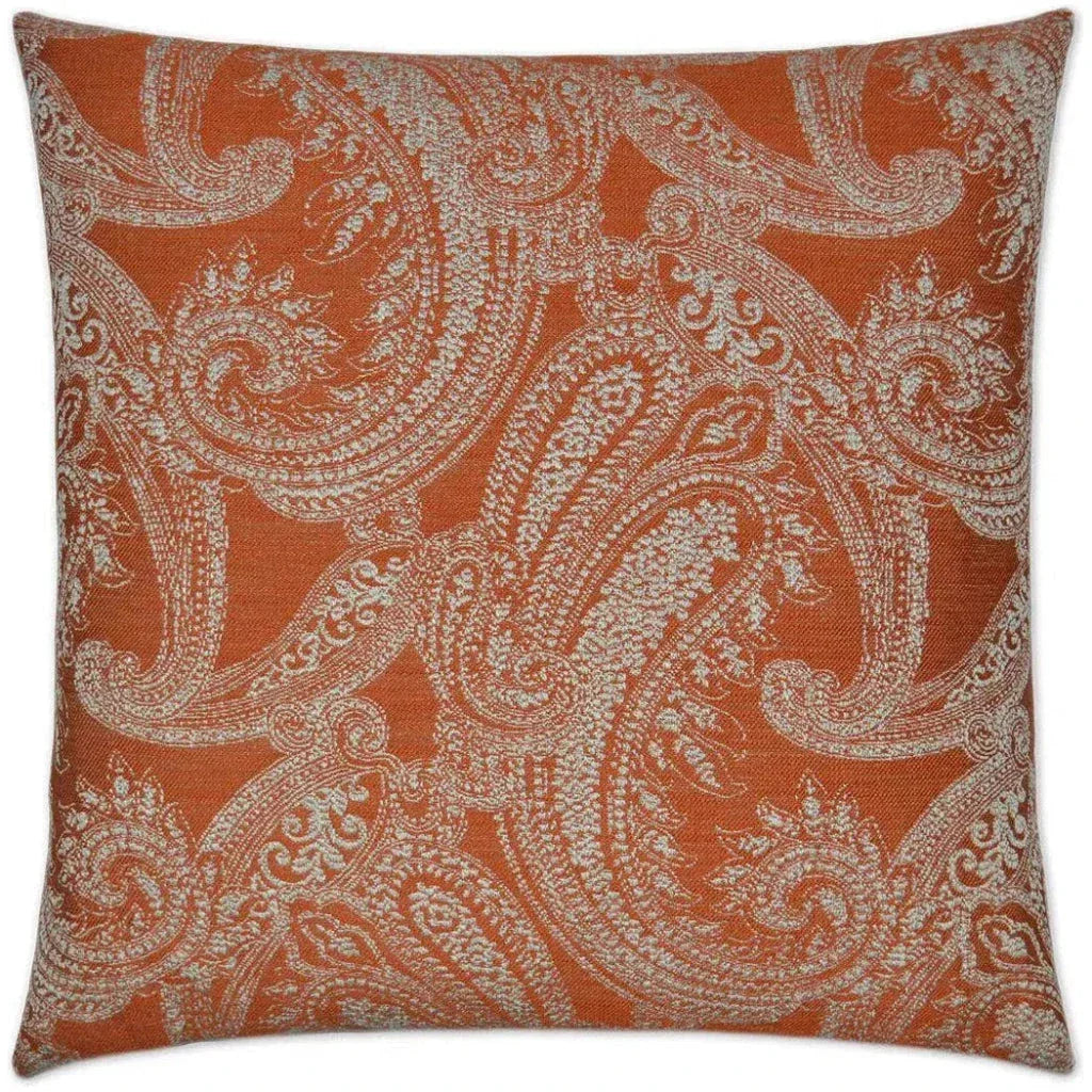 Ravel Red Throw Pillow With Insert - LOOMLAN - D.V. Kap - Throw Pillows