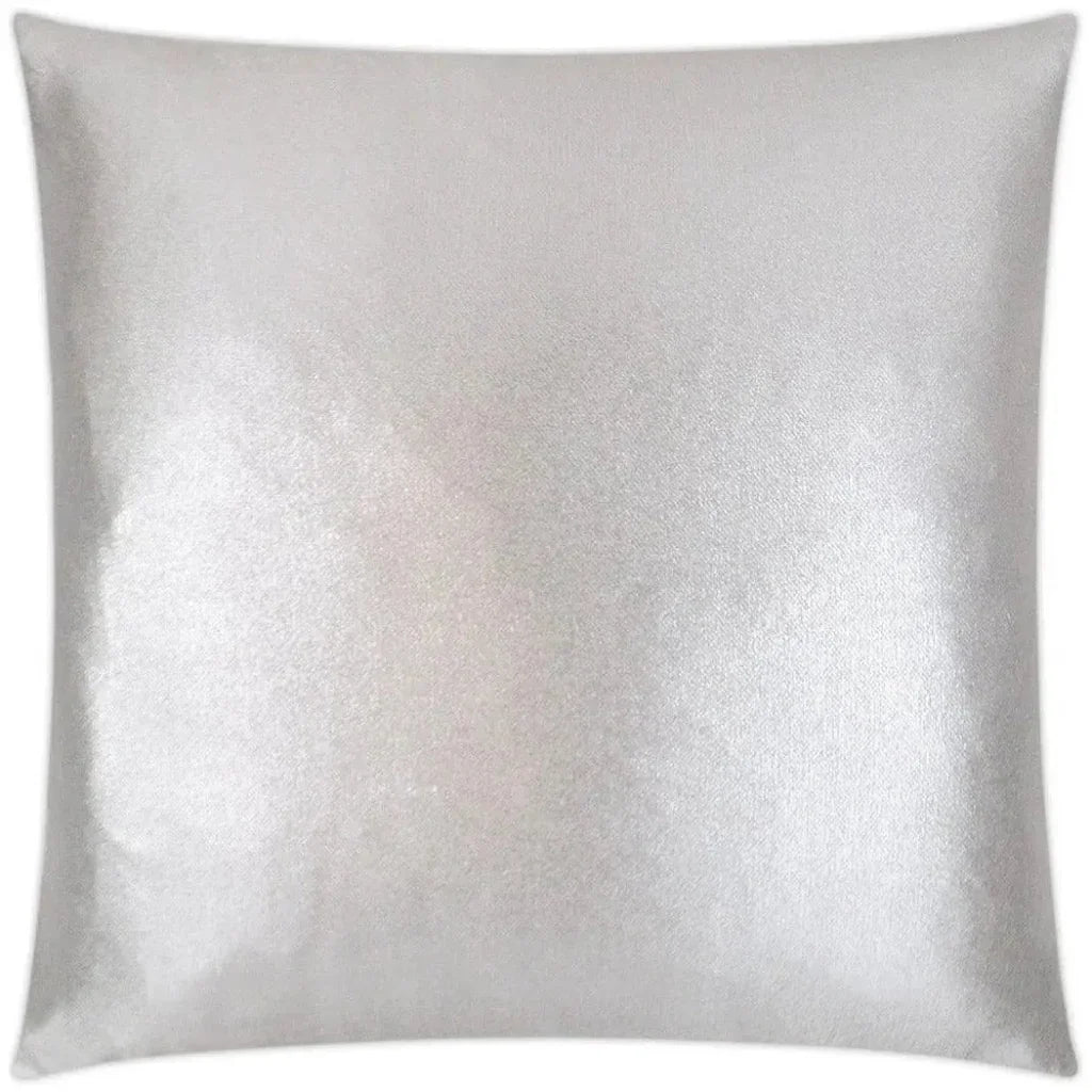 Ravish Silver Grey Throw Pillow With Insert - LOOMLAN - D.V. Kap - Throw Pillows