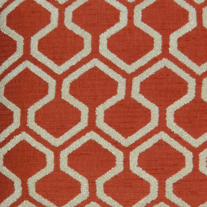 Raw Edges Paprika Throw Pillow With Insert - LOOMLAN - D.V. Kap - Throw Pillows