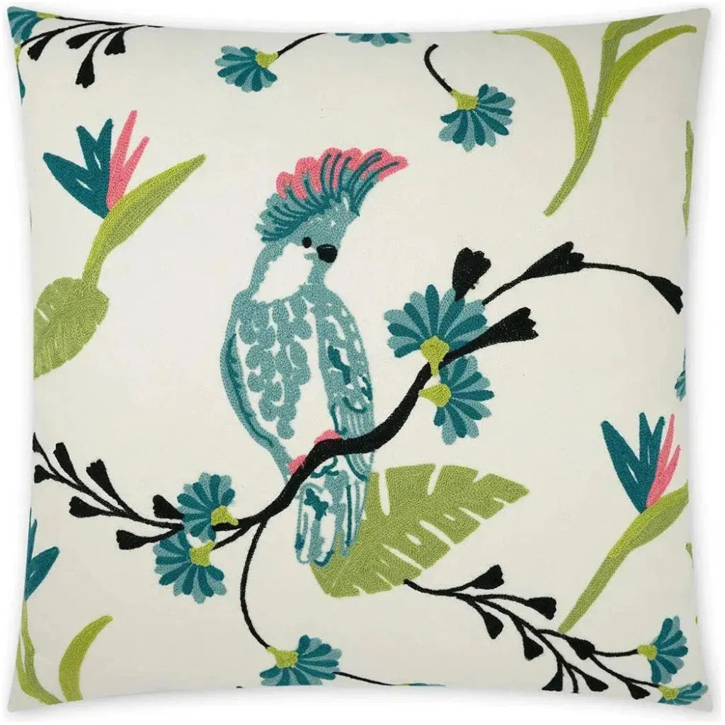 Razza Animal Turquoise Teal Large Throw Pillow Insert - LOOMLAN - D.V. Kap - Throw Pillows