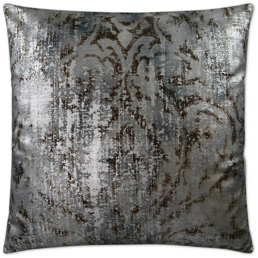 Rebel Storm Grey Throw Pillow With Insert - LOOMLAN - D.V. Kap - Throw Pillows