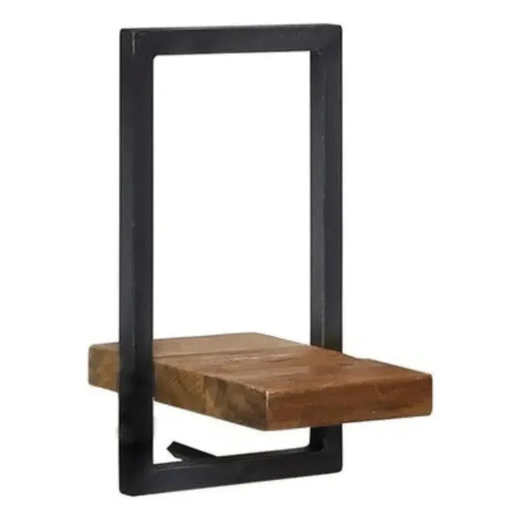 Reclaimed Teak Wall Shelf Brown Type E Mix & Match - LOOMLAN - LH Imports - Wall Shelves & Ledgers