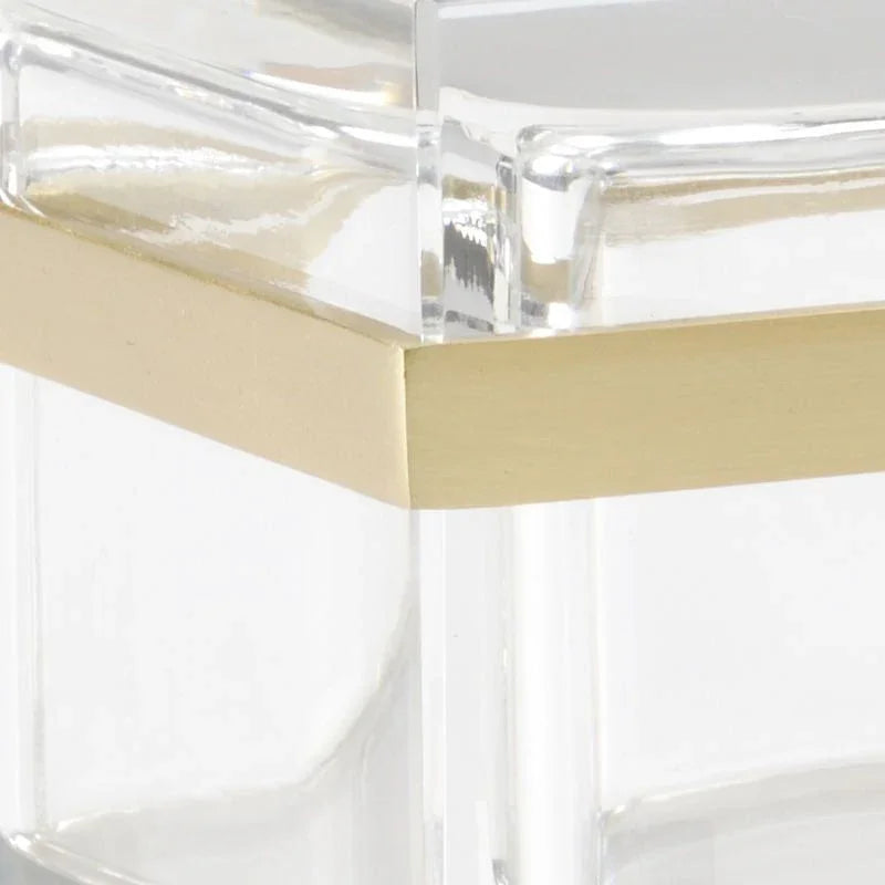 Rectangular Crystal Clear Jewel Box - LOOMLAN - Chelsea House - Boxes & Bowls
