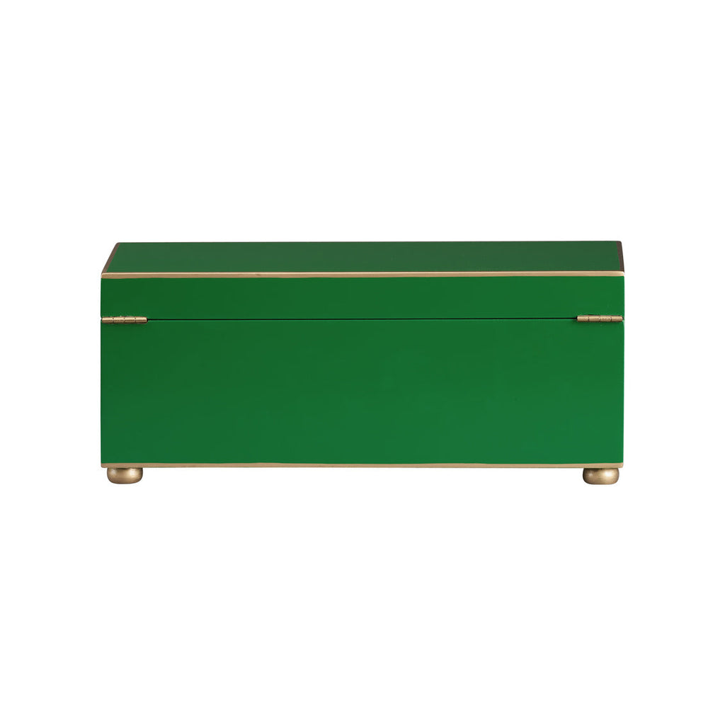 Rectangular Hand Painted Wood Box