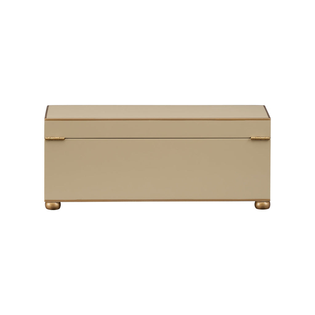 Rectangular Hand Painted Wood Box