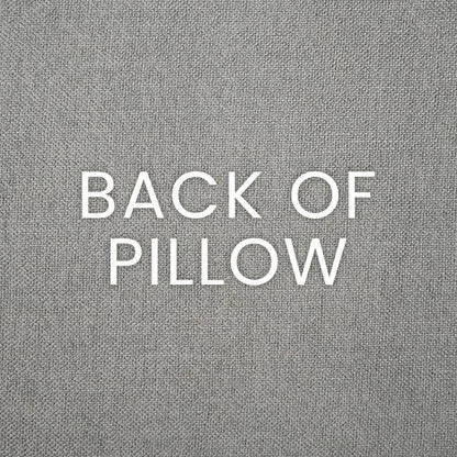 Refined Lake Embroidery Slate Large Throw Pillow Insert - LOOMLAN - D.V. Kap - Throw Pillows