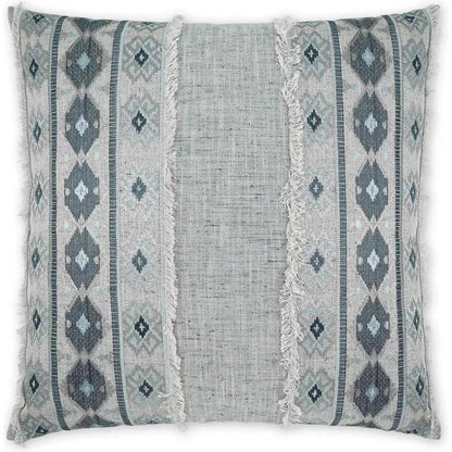 Refined Lake Embroidery Slate Large Throw Pillow Insert - LOOMLAN - D.V. Kap - Throw Pillows