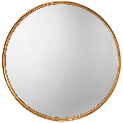 Refined Round Wall Mirror