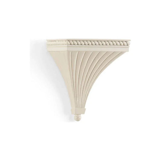 Regal Off - White Lacquered Composite Wall Bracket - LOOMLAN - Chelsea House - Wall Shelves & Ledgers