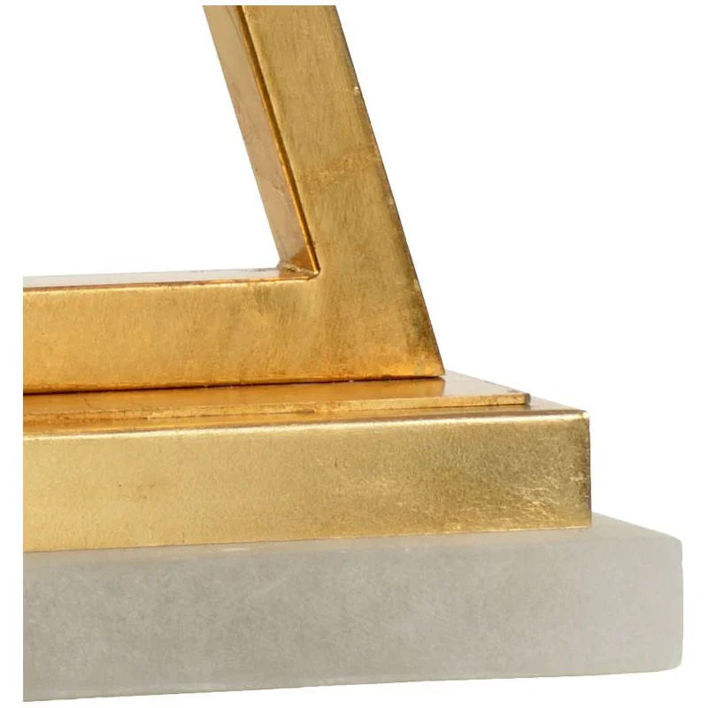 Regiment Natural White Alabaster Base Table Lamp - LOOMLAN - Chelsea House - Table Lamps