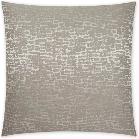 Regine Driftwood Glam Taupe Large Throw Pillow Insert - LOOMLAN - D.V. Kap - Throw Pillows