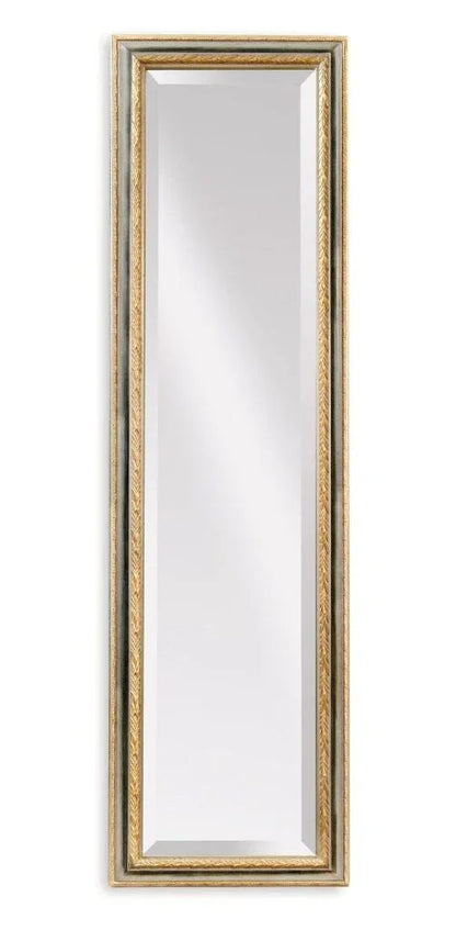 Regis Cheval Silver Wooden Wall Mirror - LOOMLAN - Bassett Mirror - Wall Mirrors