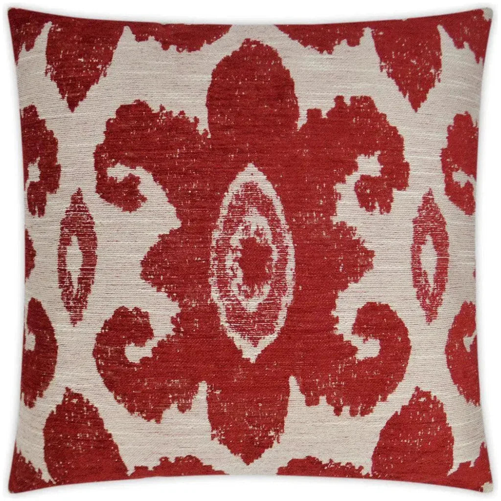 Rekha Lipstick Red Throw Pillow With Insert - LOOMLAN - D.V. Kap - Throw Pillows