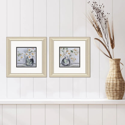 Rendition Rhapsody Grey Canvas Art 2PC