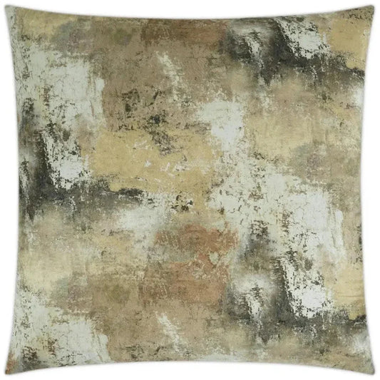 Reverie Topaz Brown Throw Pillow With Insert - LOOMLAN - D.V. Kap - Throw Pillows