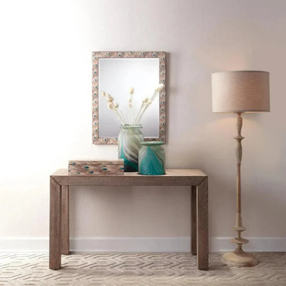 Reversible Cream Plume Rectangle Wall Mirror - LOOMLAN - Jamie Young - Wall Mirrors