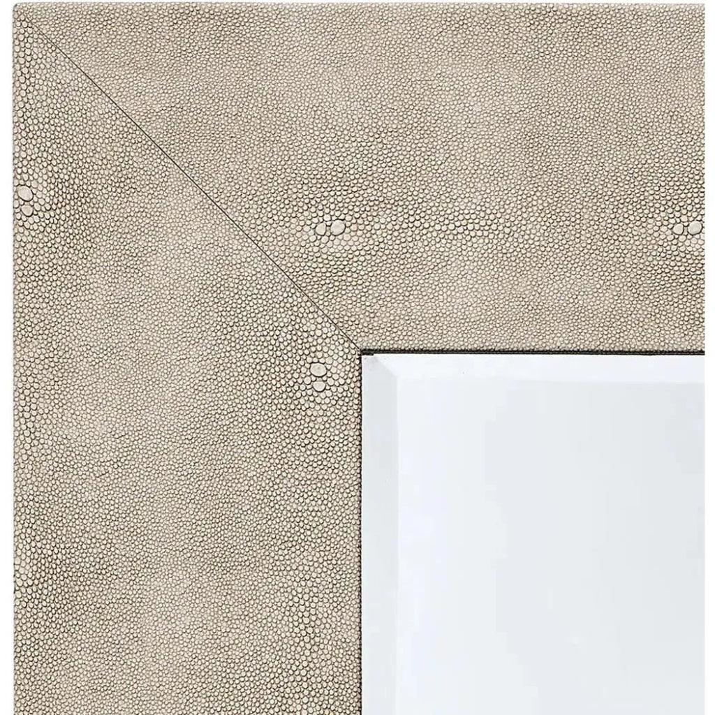 Reversible Faux Shagreen Rectangle Wall Mirror - LOOMLAN - Jamie Young - Wall Mirrors