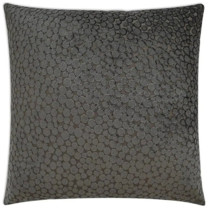 Rexford Solid Textured Grey Large Throw Pillow Insert - LOOMLAN - D.V. Kap - Throw Pillows