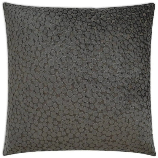 Rexford Solid Textured Grey Large Throw Pillow Insert - LOOMLAN - D.V. Kap - Throw Pillows
