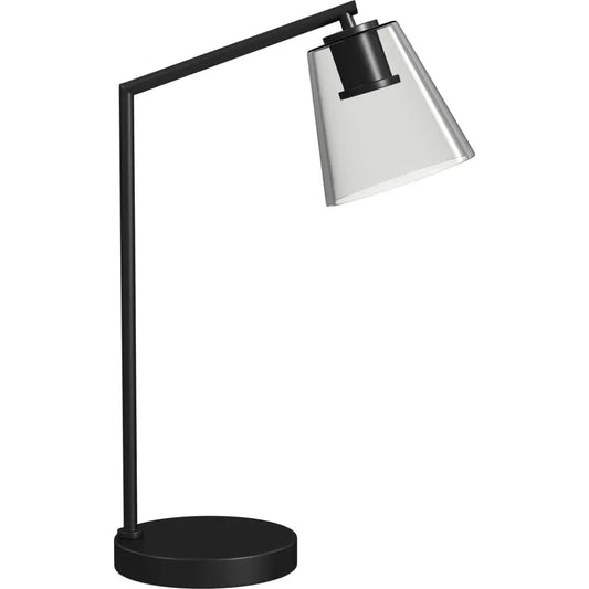 Rhyne Iron and Aluminum Black Desk Lamp - LOOMLAN - Bassett Mirror - Table Lamps