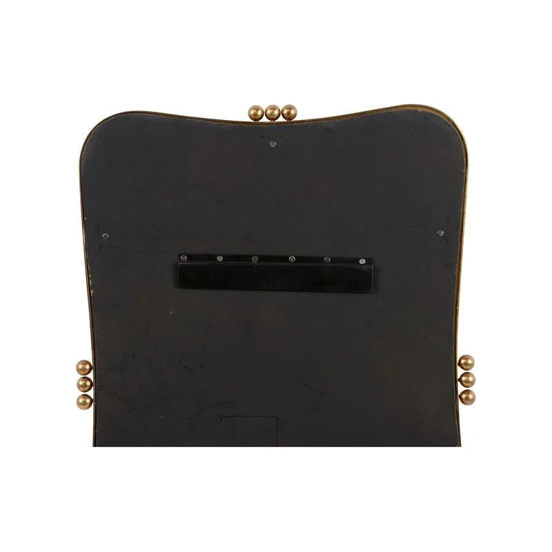 Rialto Antique Brass Finish Wall Mirror - LOOMLAN - Wildwood - Wall Mirrors