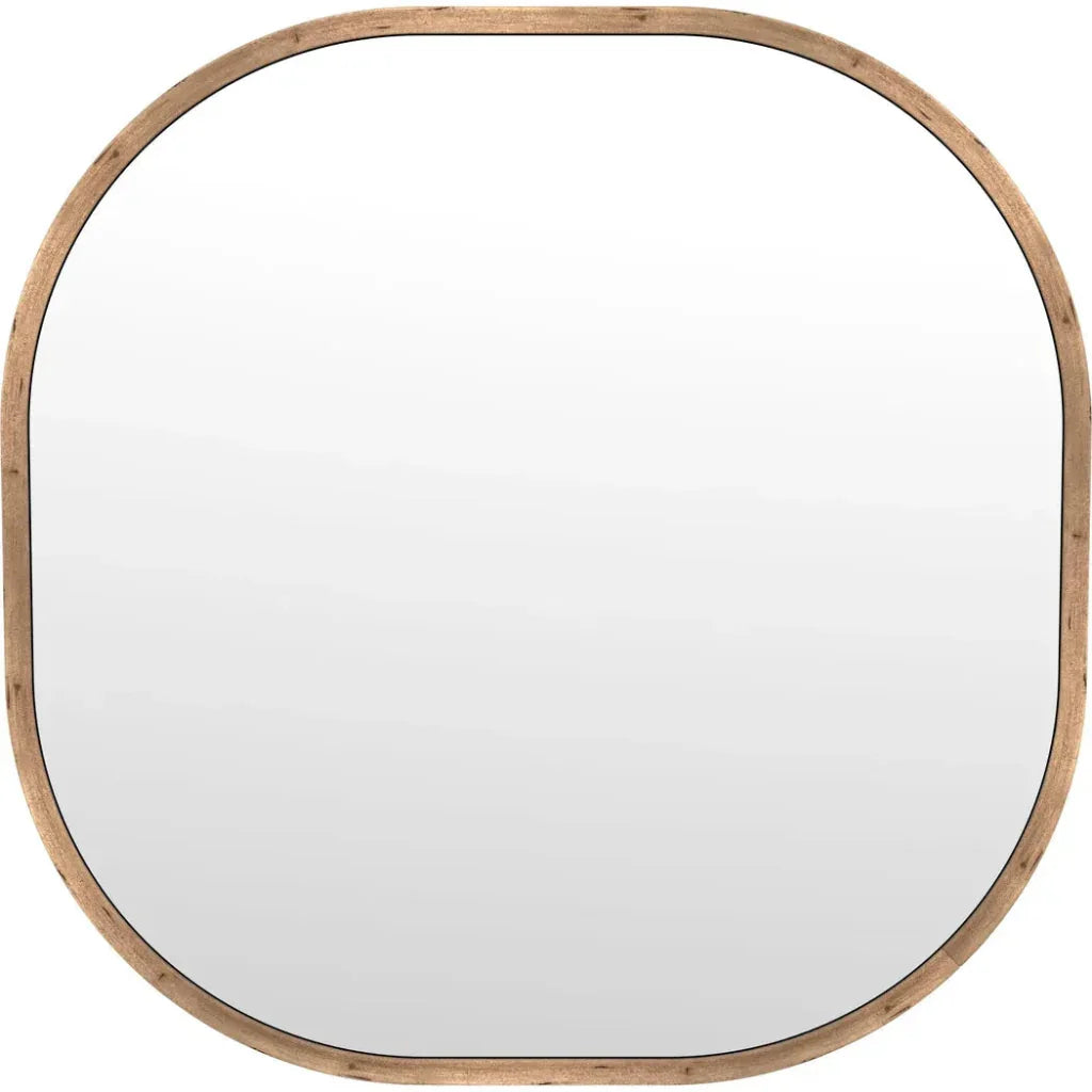 Richards Metal Gold Wall Mirror