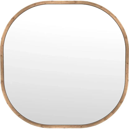 Richards Metal Gold Wall Mirror