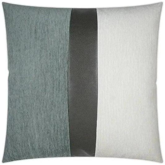 Ridges Band Haze Band Mist Large Throw Pillow Insert - LOOMLAN - D.V. Kap - Throw Pillows