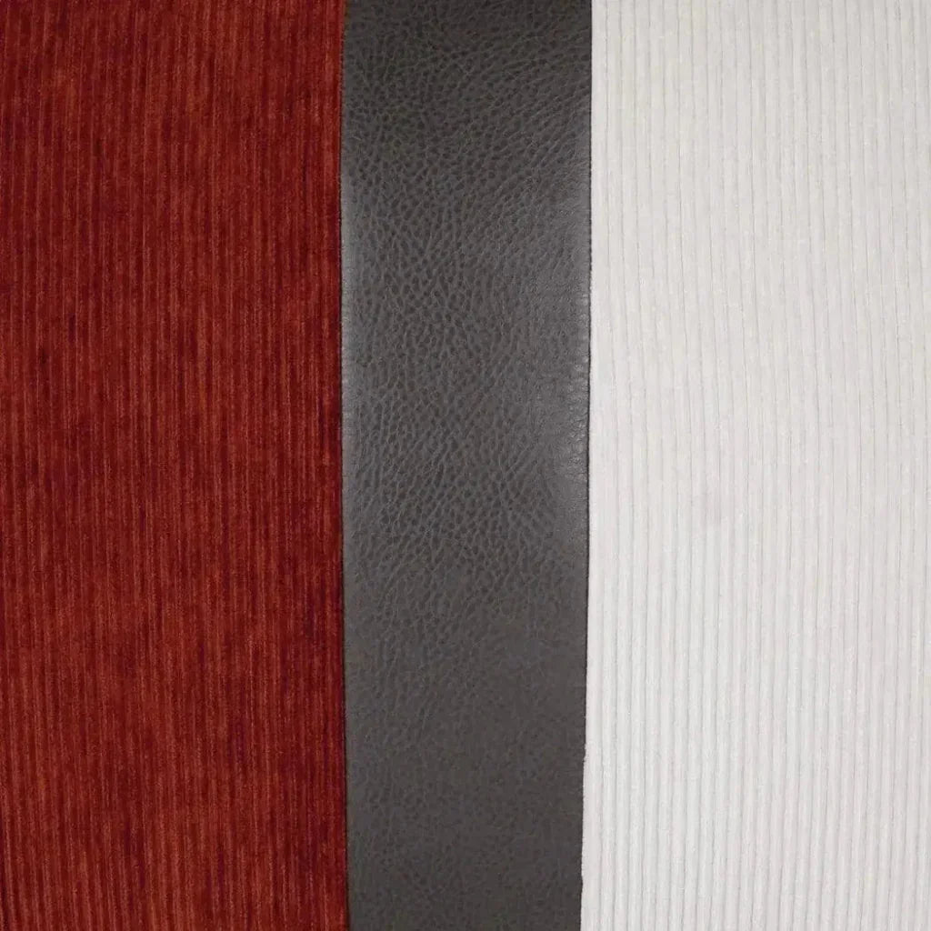 Ridges Band Paprika Band Red Large Throw Pillow Insert - LOOMLAN - D.V. Kap - Throw Pillows