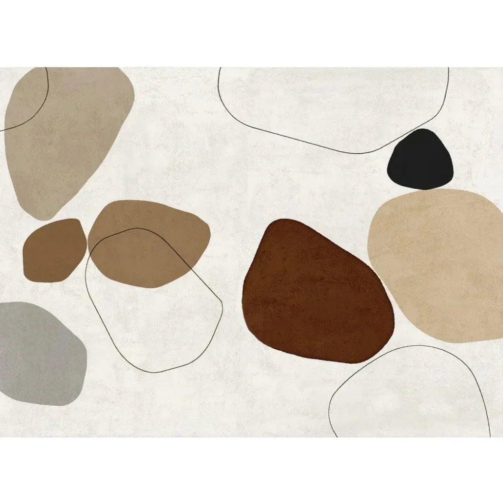 River Stones VI Artwork d Canvas Floating - LOOMLAN - LOOMLAN - Canvas Art