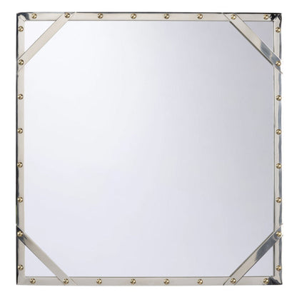 Rivet Metal Frame Wall Mirror
