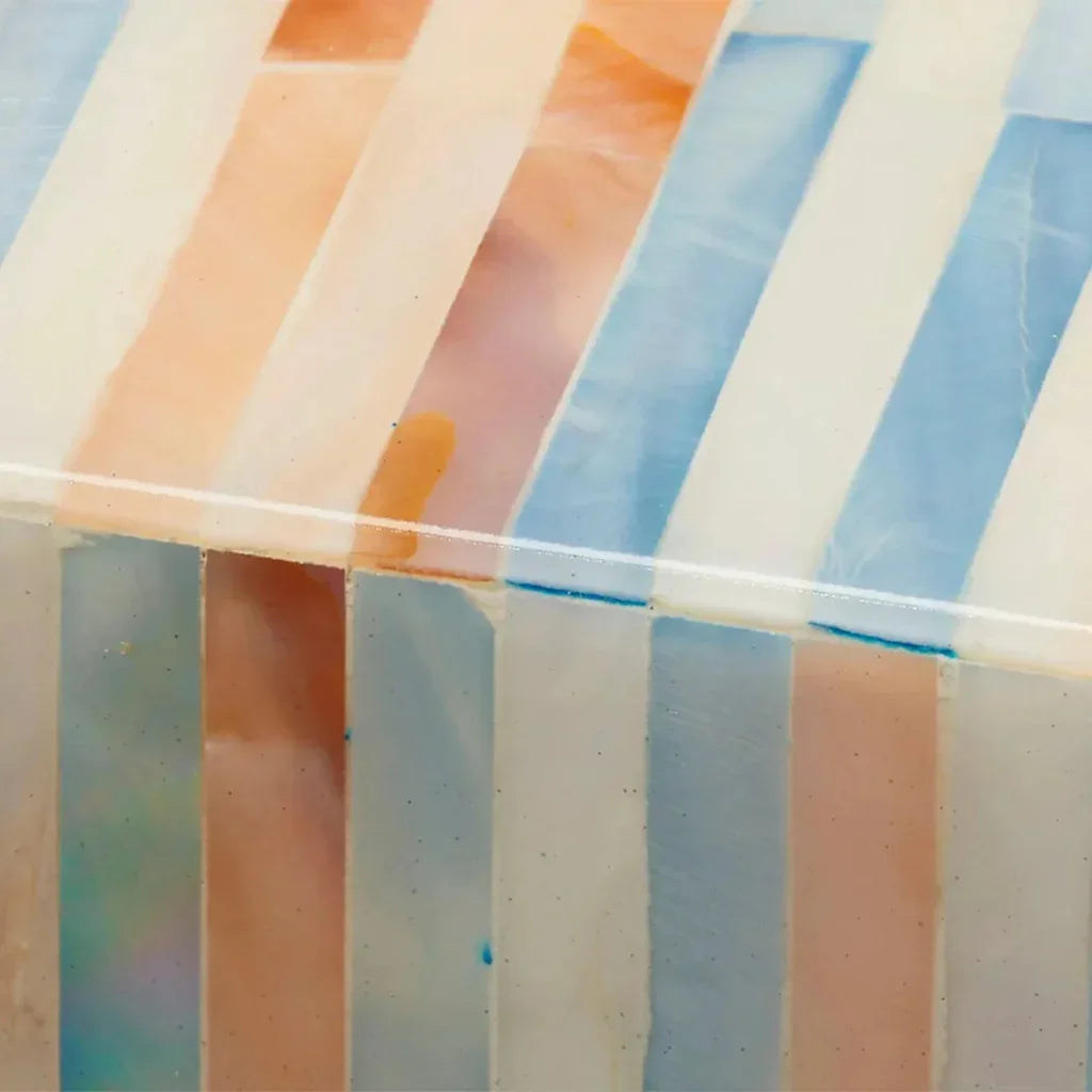 Roosevelt Mother Of Pearl Decorative Box - LOOMLAN - Jamie Young - Boxes & Bowls