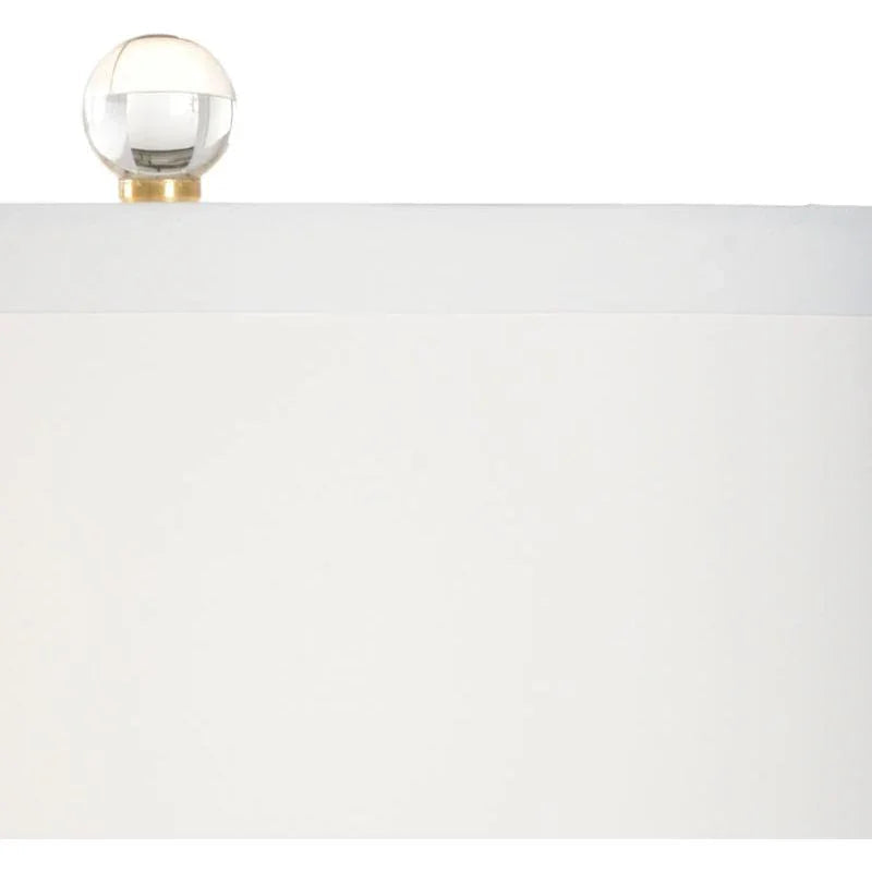 Rose Flowers Design With Tapered Drum Shade Table Lamp - LOOMLAN - Chelsea House - Table Lamps