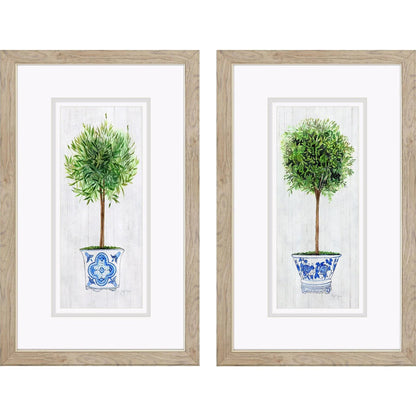 Rosemary Thyme Green Canvas Art 2PC