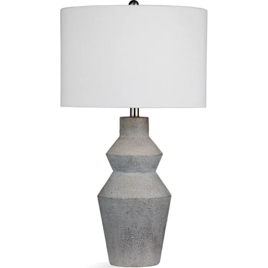 Roster Cement Grey Table Lamp - LOOMLAN - Bassett Mirror - Table Lamps
