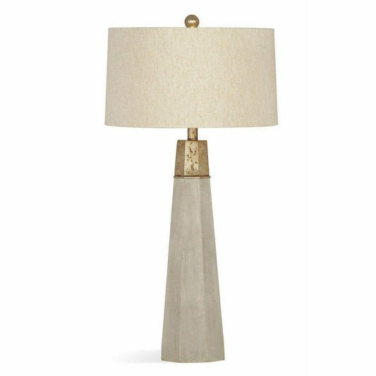 Bassett Mirror Rowan 34" Tall Stone Grey Table Lamp