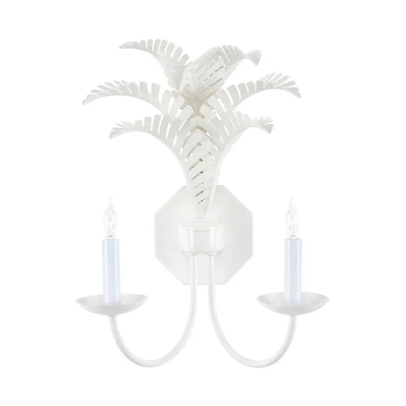 Royal Palm Design Wall Sconce - LOOMLAN - Wildwood - Wall Sconces