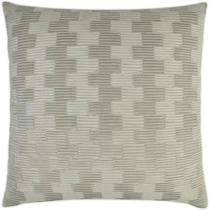 D.V. Kap Ruche Mushroom Brown Throw Pillow Insert
