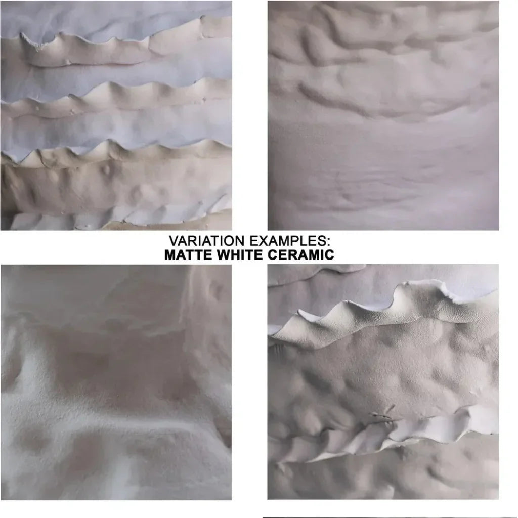 Ruffle Ceramic Decorative Vase Jamie Young - LOOMLAN - Jamie Young - Vases & Jars