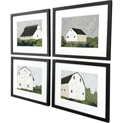 Rural Escape Multi Framed Wall Art 4PC -- view 3