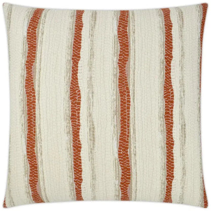 Rushmore Clay Red Throw Pillow With Insert - LOOMLAN - D.V. Kap - Throw Pillows