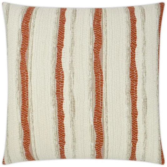 Rushmore Clay Red Throw Pillow With Insert - LOOMLAN - D.V. Kap - Throw Pillows