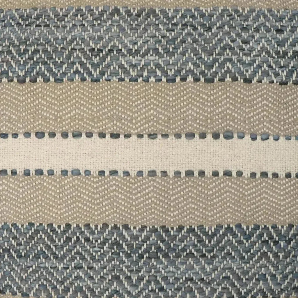 Sacred Valley Stripes Taupe Large Throw Pillow Insert - LOOMLAN - D.V. Kap - Throw Pillows