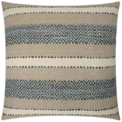 Sacred Valley Stripes Taupe Large Throw Pillow Insert - LOOMLAN - D.V. Kap - Throw Pillows