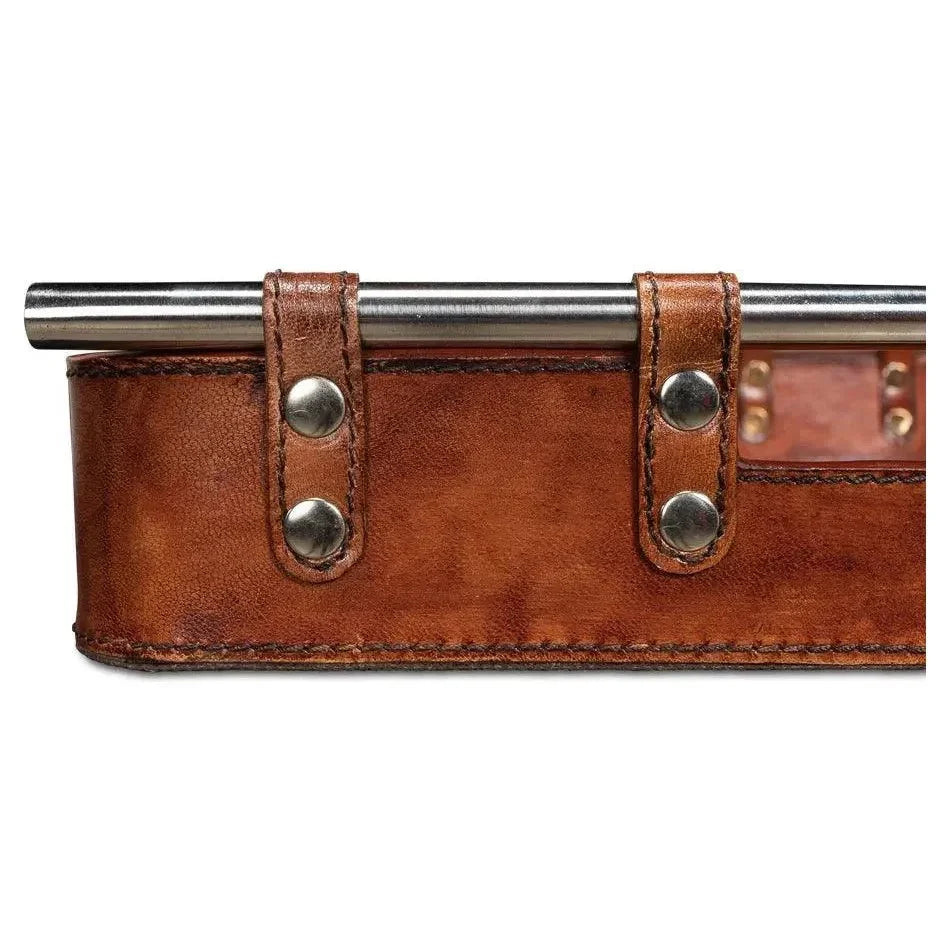 Safari Leather Tray Home Accessories - LOOMLAN - Sarreid - Trays