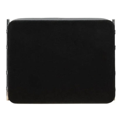 Safari Leather and Steel Grey Tray - LOOMLAN - Sarreid - Trays