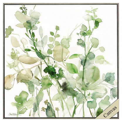 Sage Garden II Green Canvas Art