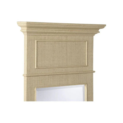Saint Remy Cream Raffia Wall Mirror - LOOMLAN - Chelsea House - Wall Mirrors